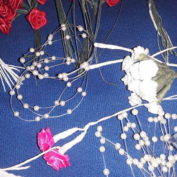 Lot of Crafting Flowers Made In Korea - Picture 11 of 12